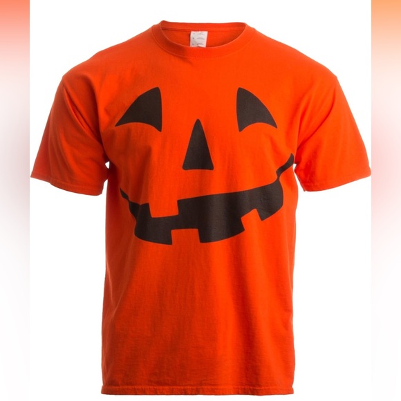 NWOT Tultex Giant Jack O' Lantern Face | Halloween Pumpkin Unisex T-Shirt, XXL - Picture 4 of 10